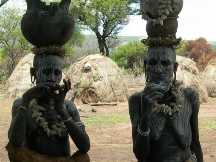 Aborigines from Ethiopia - 04