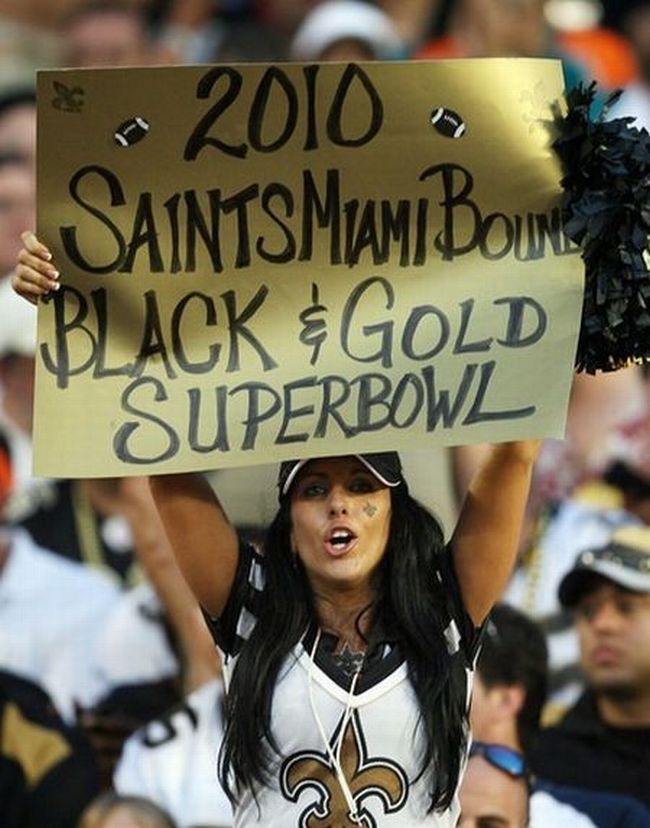Sexy female fans of Super Bowl XLIV. Best of the best! - 07