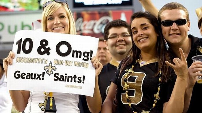 Sexy female fans of Super Bowl XLIV. Best of the best! - 11