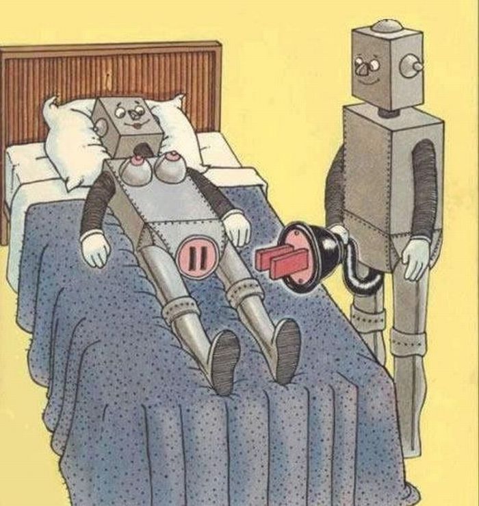 Порно Робот Домохозяйка