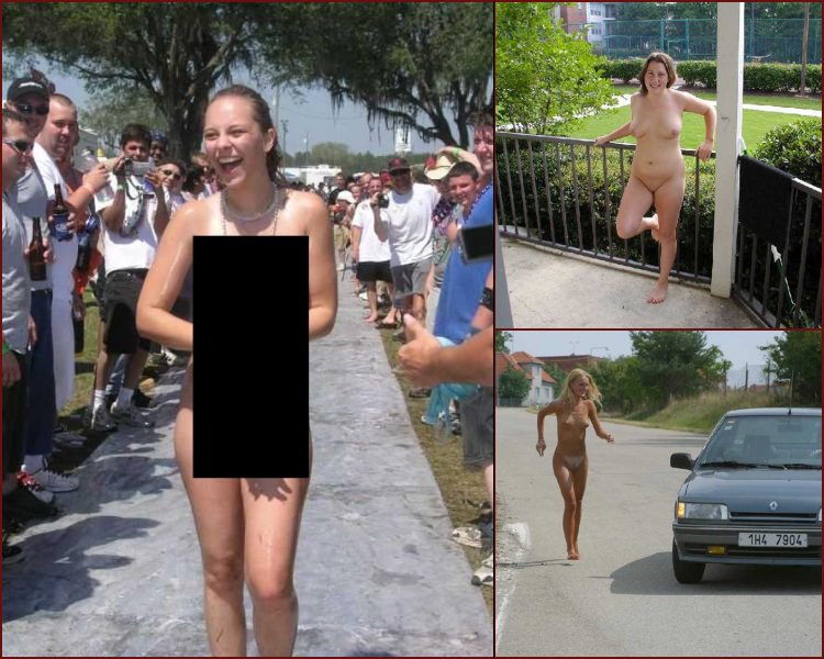 Girls that like to go naked in public places - 16