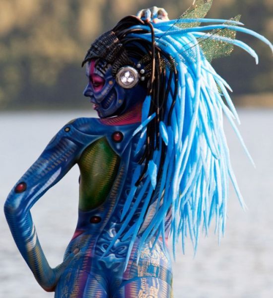 Some excellent body-art (18 pics) Some excellent body-art (18 pics)