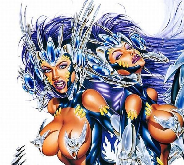 Erotic Pin-up drawings (38 pics) Erotic Pin-up drawings (38 pics)