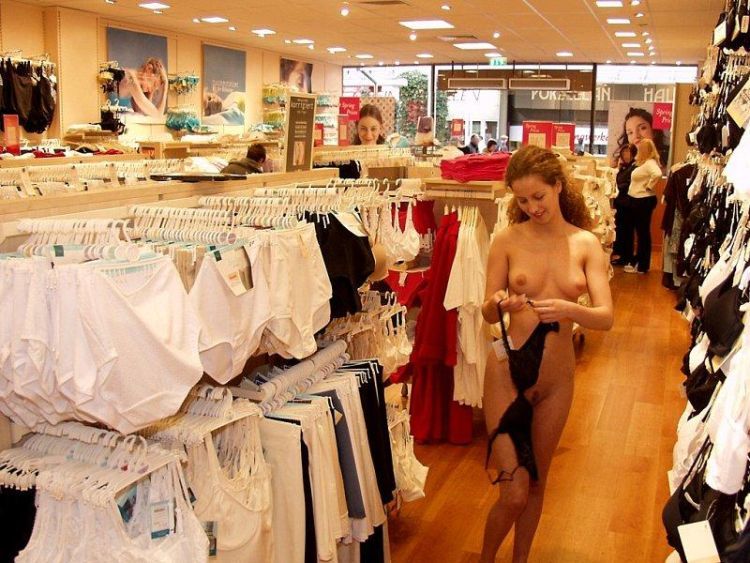 She’s just loving to get naked in public places - 15