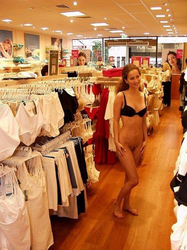 She’s just loving to get naked in public places - 16