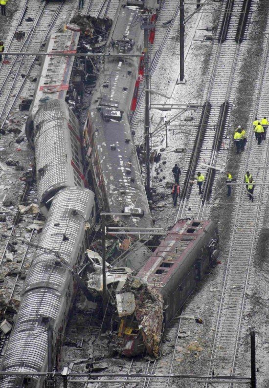 Terrible railway accident near Brussels - 05