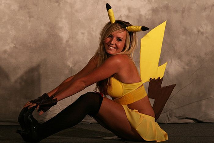 Sexy Pikachu cosplay girls - 04