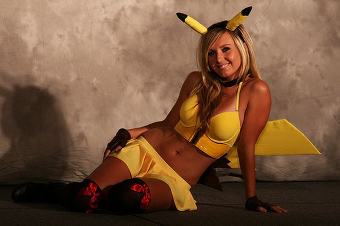Sexy Pikachu cosplay girls - 05