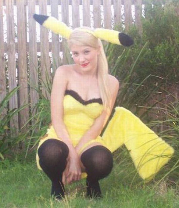 Sexy Pikachu cosplay girls - 12
