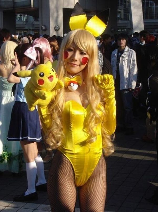 Sexy Pikachu cosplay girls - 21