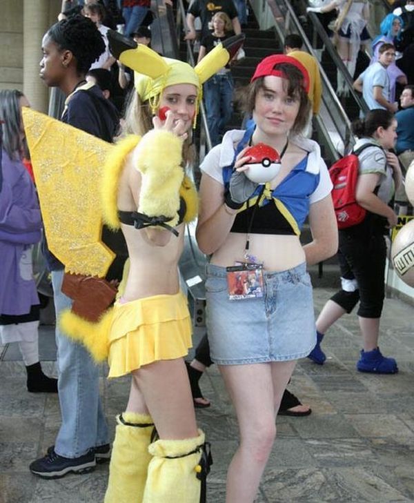 Sexy Pikachu cosplay girls - 23