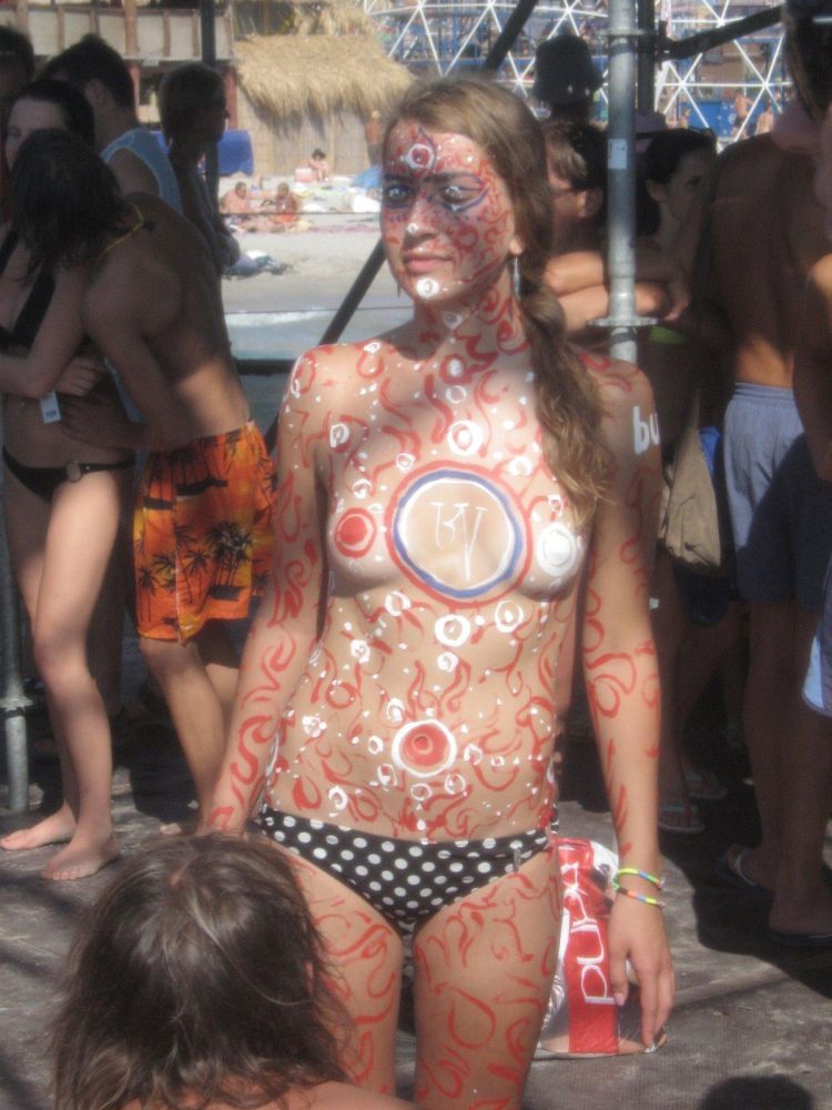 Body art party at the Kazantip festival - 32
