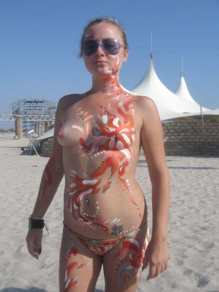 Body art party at the Kazantip festival - 37