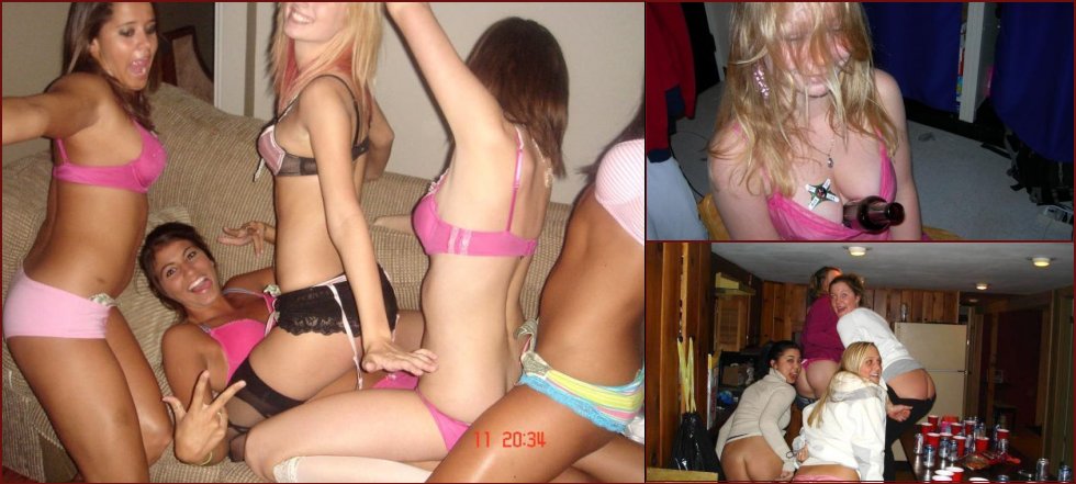 Drunk girls at home parties - 1