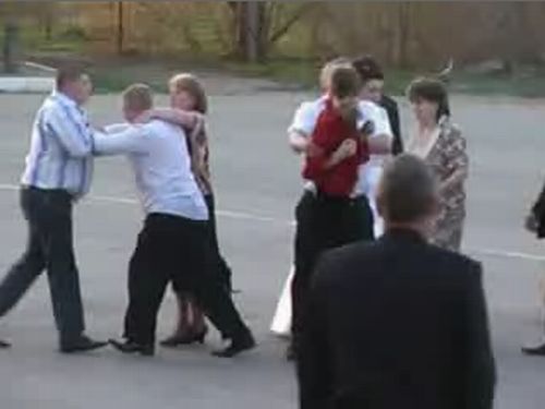 Russian wedding. Of course there was a fight. Horror - 20100223