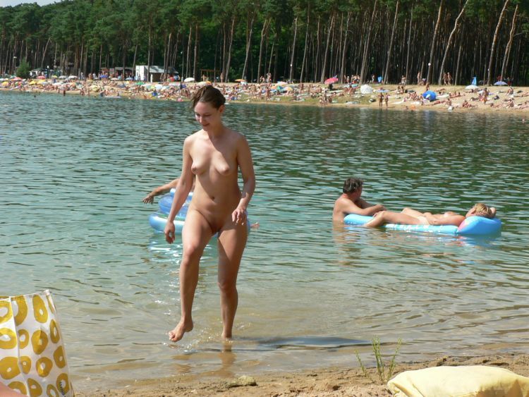 Hot summer on nudist beaches - 35