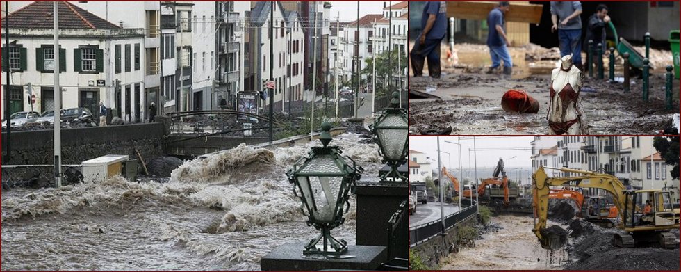 The devastating floods on the island of Madeira - 2