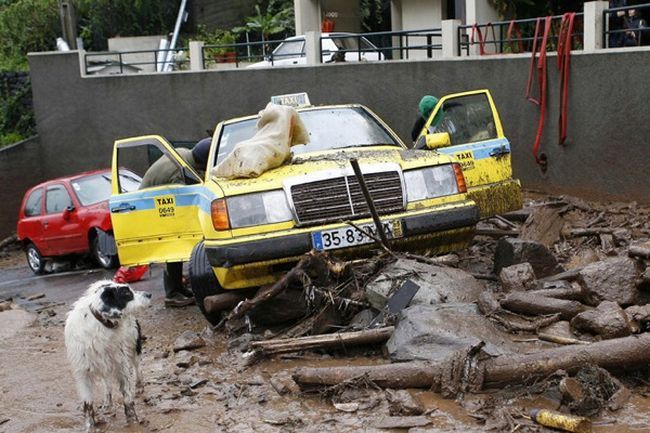 The devastating floods on the island of Madeira - 15