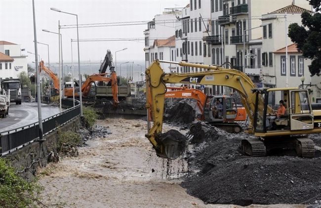 The devastating floods on the island of Madeira - 22