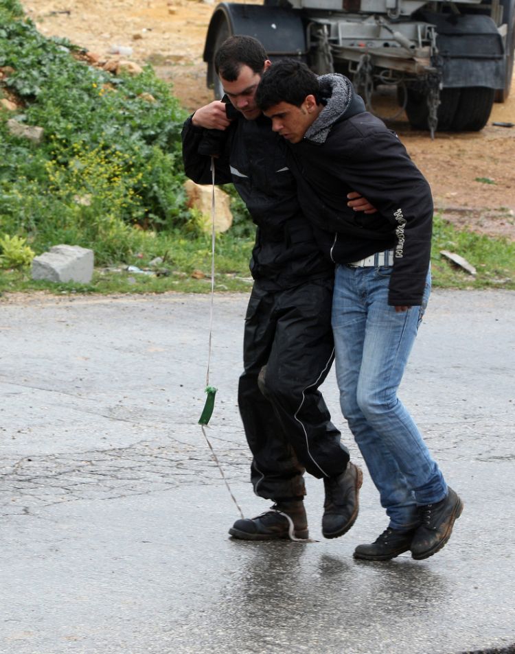 Riots in the streets of Hebron - 02