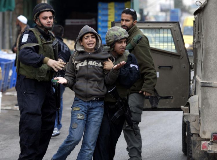 Riots in the streets of Hebron - 08