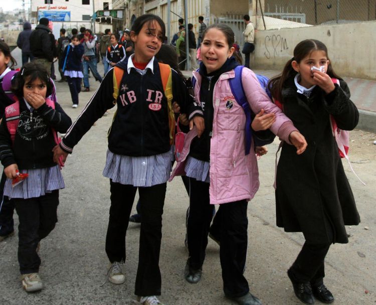 Riots in the streets of Hebron - 10
