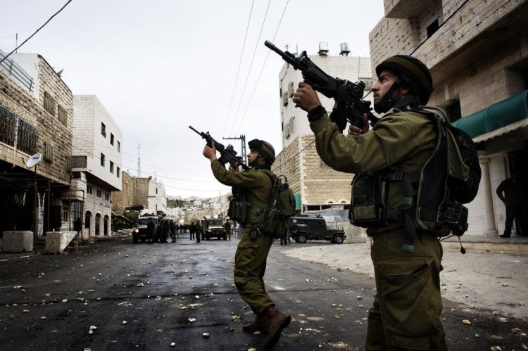 Riots in the streets of Hebron - 19
