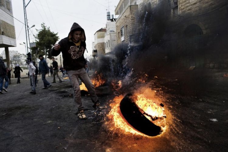 Riots in the streets of Hebron - 21