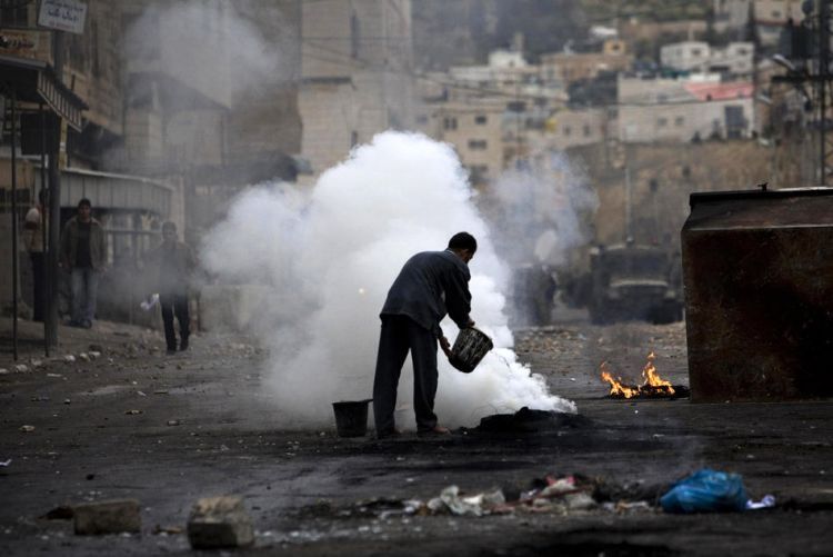 Riots in the streets of Hebron - 23