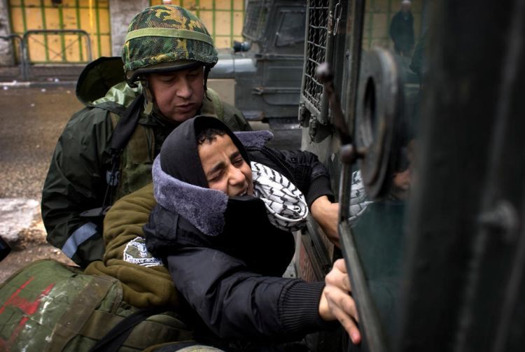 Riots in the streets of Hebron - 26