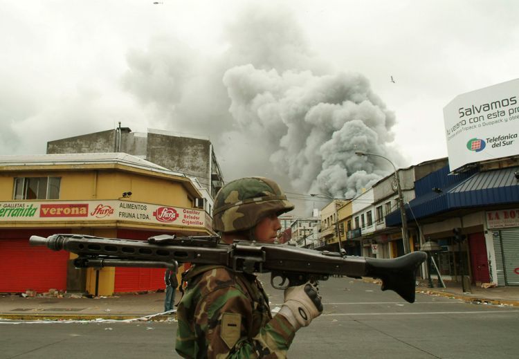 Consequences of the earthquake in Chile. Three days later - 20