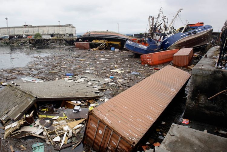 Consequences of the earthquake in Chile. Three days later - 21