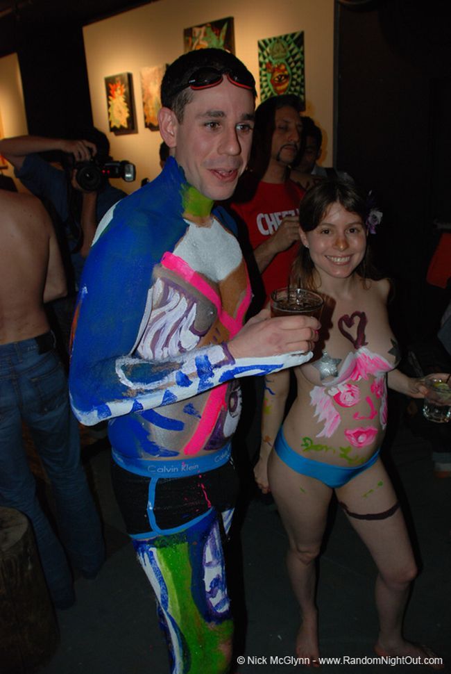 Body art party in one New York club - 06