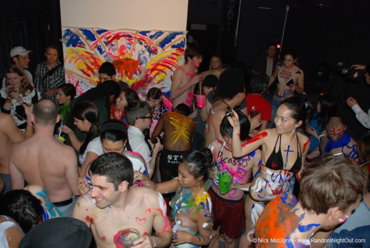 Body art party in one New York club - 11