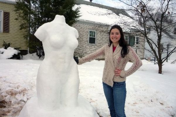 Excellent snow sculpture - 05