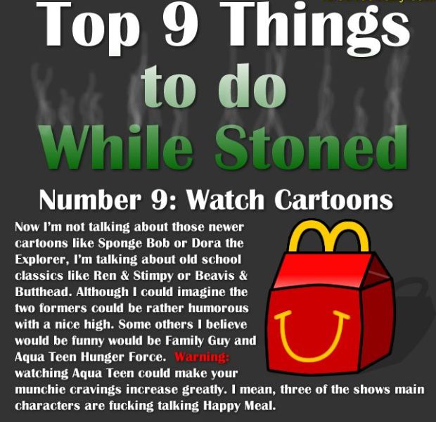 Top 9 Things to do While Stoned - 00