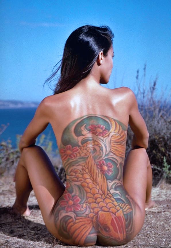 Compilation of hot girls with tattoos - 17