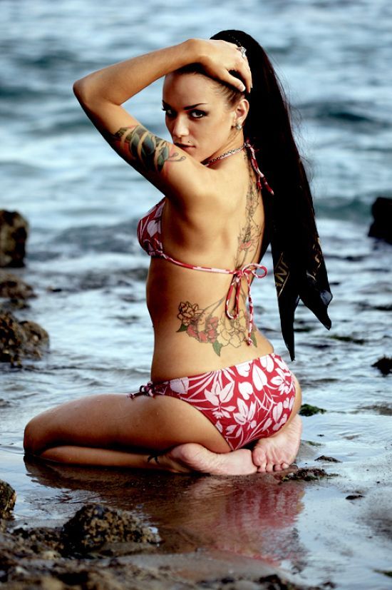 Compilation of hot girls with tattoos - 31