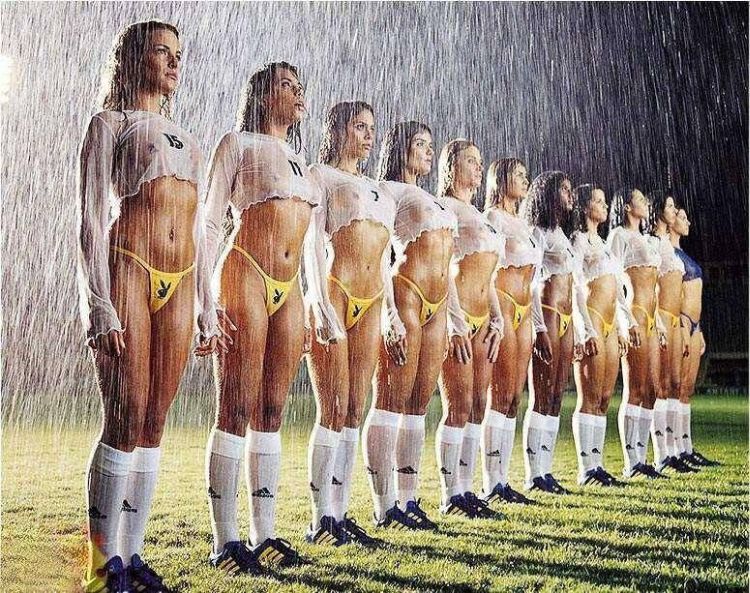 Girls and soccer - is not only sportive, it is also very sexy - 34