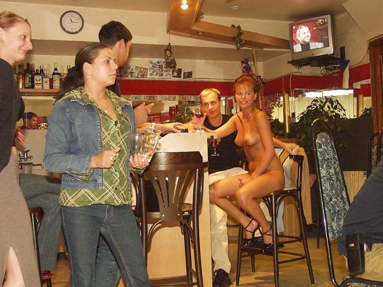 These babes just love to go naked in public places - 03