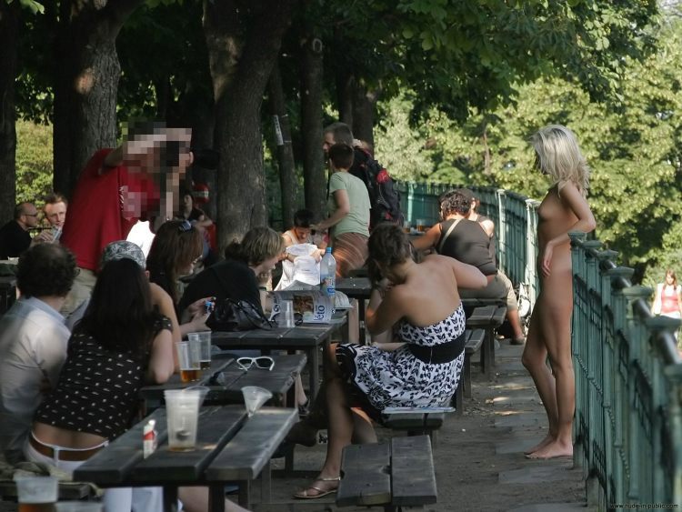 These babes just love to go naked in public places - 07