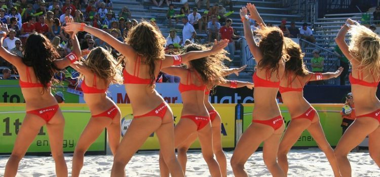 These sexy cheerleaders of beach volleyball. Part 2 - 12