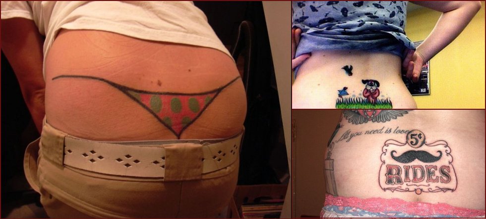 Most shameful “low back tattoos” - 14