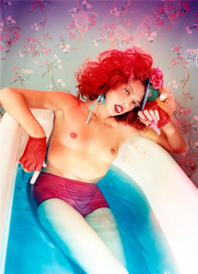 Celebrities in the works of great photographer David Lachapelle - 32