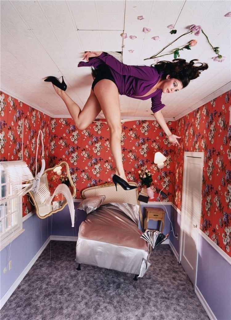 Celebrities in the works of great photographer David Lachapelle - 44