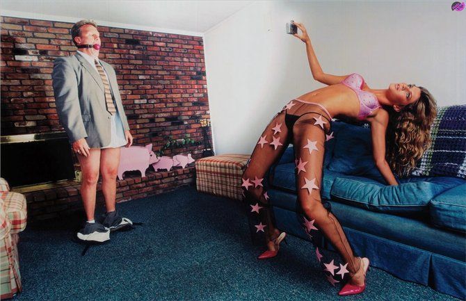 Celebrities in the works of great photographer David Lachapelle - 54