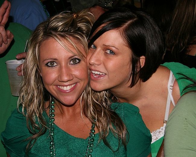 Compilation of sexy girls who celebrate St. Patrick's Day - 13