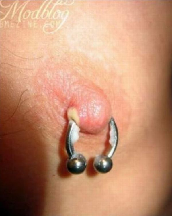 What causes bad piercing. Not for sensitive souls! - 11
