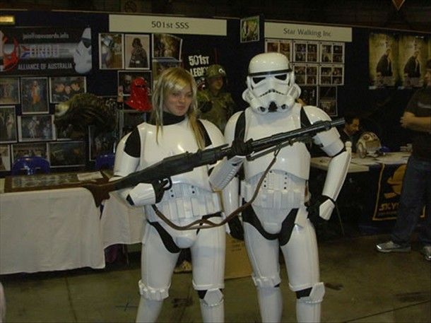 Hot female stormtroopers - 01