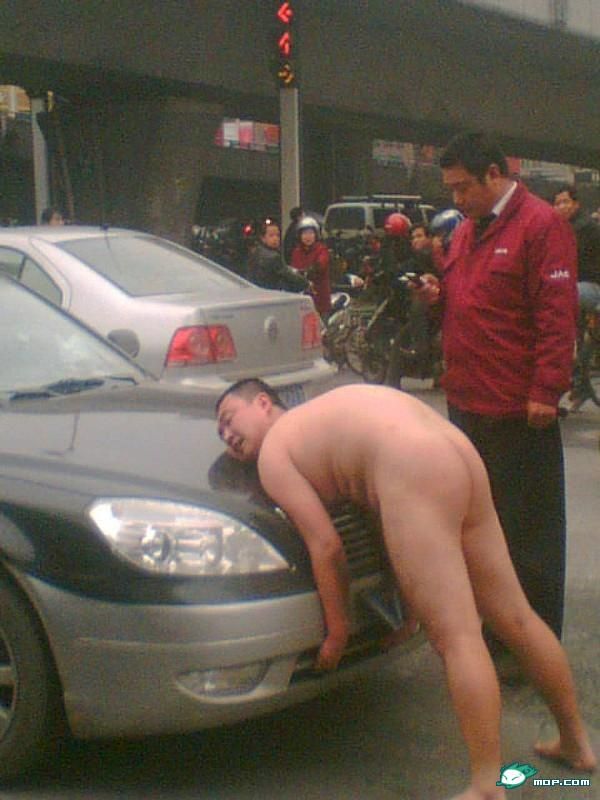 Very unusual naked protest - 06